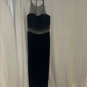 Elegant Black Evening Gown